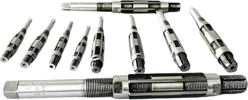 RAHISH TOOLS Adjustable Hand Reamer Tool H1 to H10 Sizes - 3/8" to 15/16” Reaming Tool for Precise Hole Finishing with Carbon Steel Blades - Hand Tools Reamers for Metal & Wood - 9.52mm - 23.81mm - Image 1